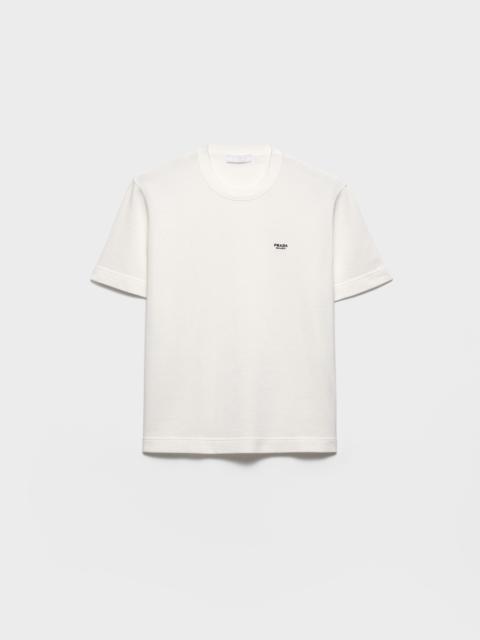 Prada Cotton crew-neck sweater