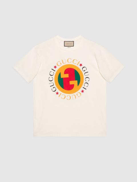Cotton jersey printed T-shirt