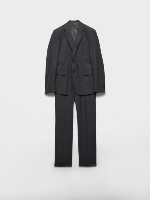 Prada Single-breasted cashmere blend suit