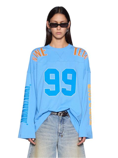 Ksubi 99 ALTAR LS TEE BRIGHT BLUE