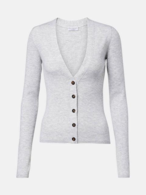 Brunello Cucinelli Ribbed-knit cardigan