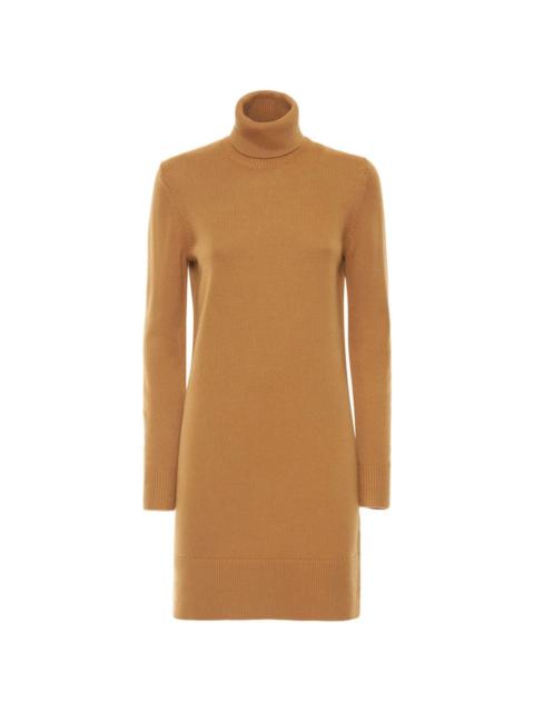 MICHAEL KORS high-neck ribbed knit midi dress