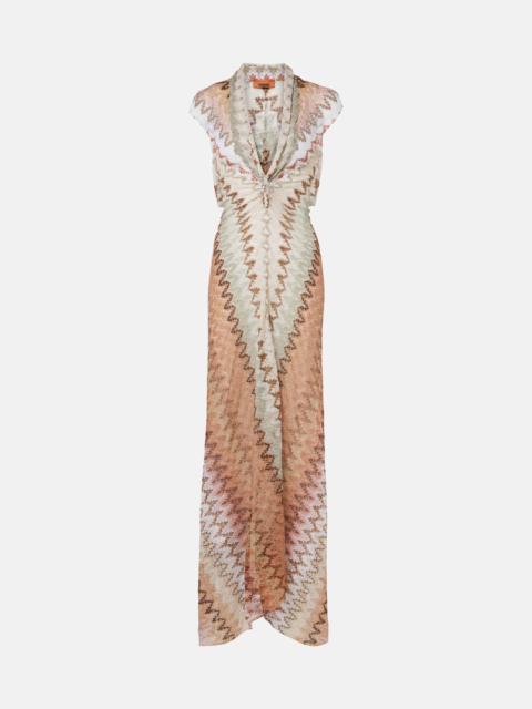 Missoni Lamé maxi dress