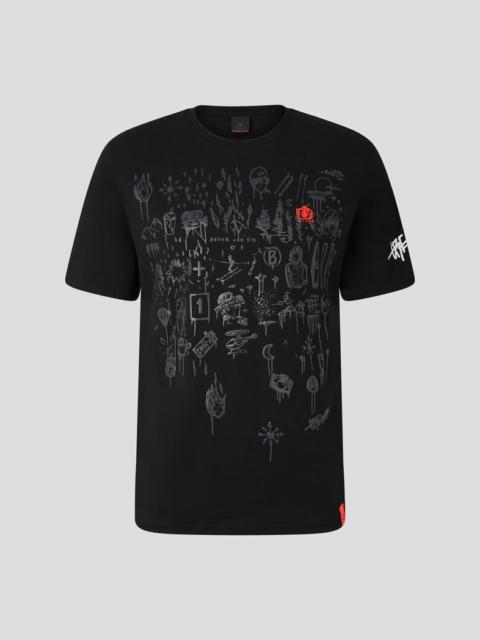 BOGNER Vito T-shirt in Black