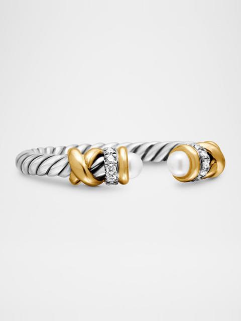 DAVID YURMAN 2.5mm Petite Helena Open Band Ring in Silver