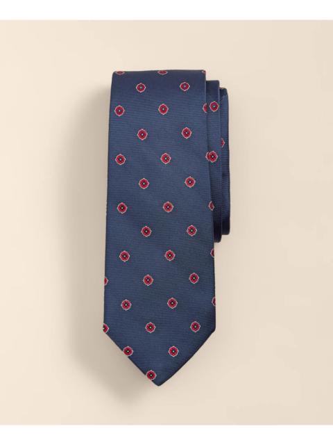 Brooks Brothers Silk Flower Tie