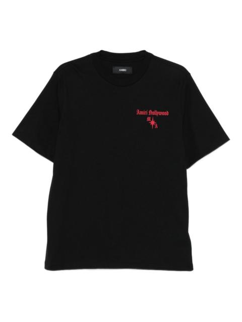 AMIRI Hollywood logo-print T-shirt