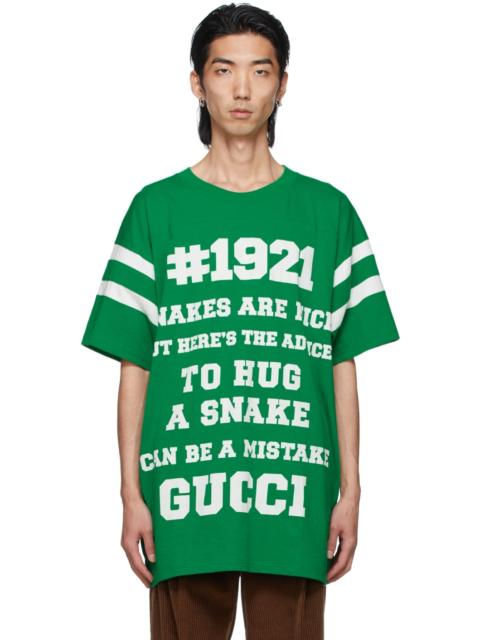 GUCCI To Hug a Snake-print T-shirt