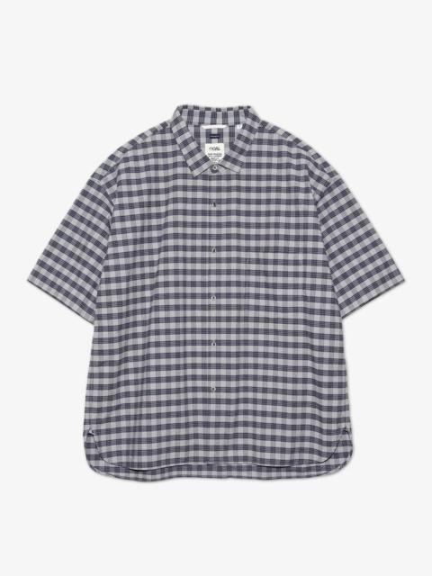 Nanamica Cotton Silk PALAKA Check S/S Shirt