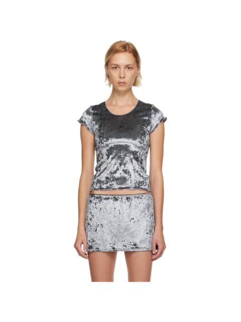 MARYAM NASSIR ZADEH Gray Isla T-shirt