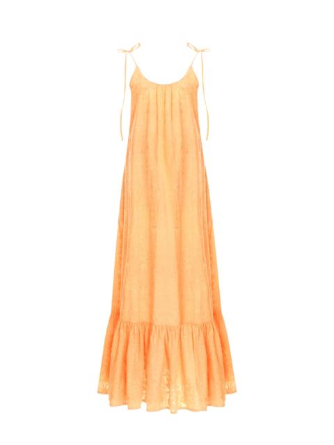 Agua by Agua Bendita Bossa Ipanema indigo Maxi Dress