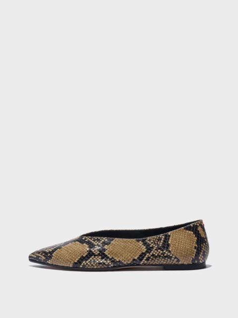 Aeyde Moa Pointed-Toe Flats
