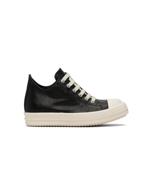 Rick Owens Black Temple Low Sneakers
