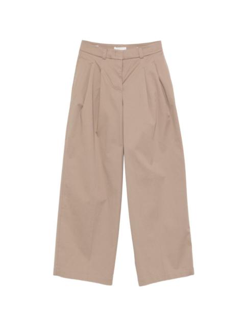 PESERICO front-pleat trousers