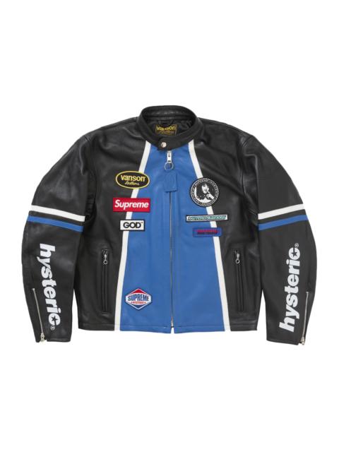 Supreme Supreme Hysteric Glamour Vanson Leather Jacket Black