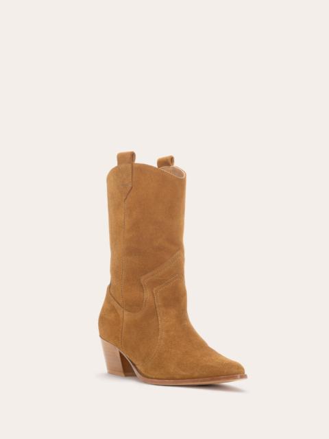 RAMY BROOK Austin Suede Western Boots