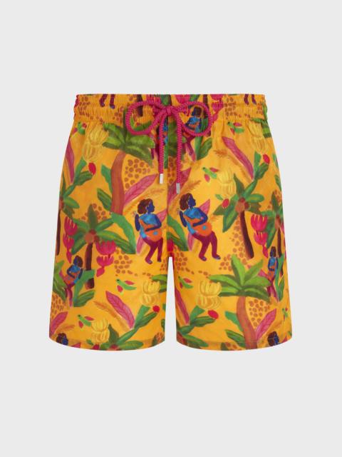 Vilebrequin MEN SWIM TRUNKS TROPICALIA MONOGRAM TURTLES JACQUARD