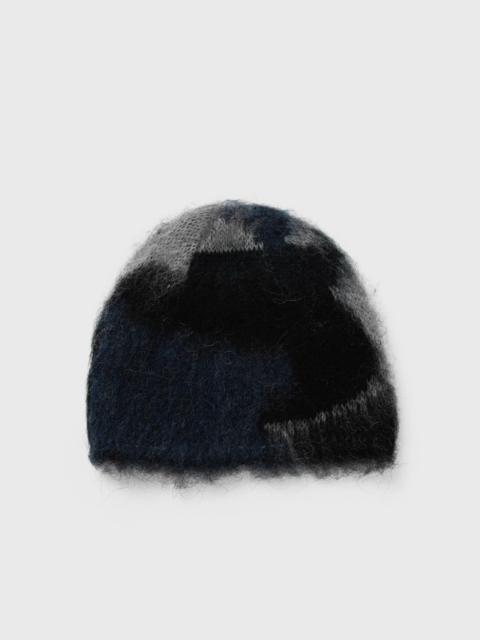 and Wander shaggy knit cap