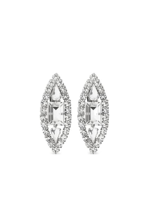 Alessandra Rich crystal bijoux earrings
