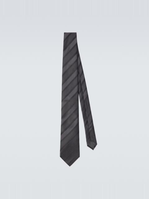 Brunello Cucinelli Striped silk tie