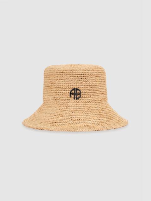 ANINE BING Cabana Bucket Hat - Natural