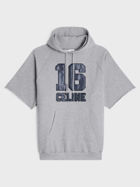CELINE Celine 16 hoodie dress in cotton fleece