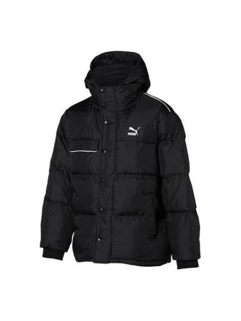 PUMA PUMA Street Style Logo Down Jacket 'Black' 929836-01