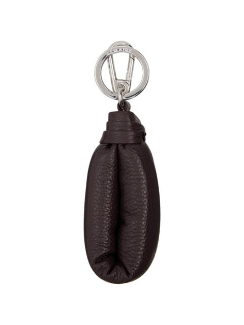 Lemaire Brown Wadded Keychain