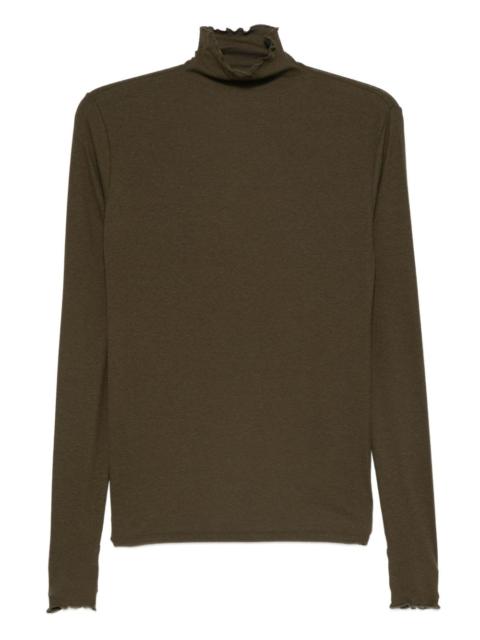 FILIPPA K ruffled high-neck top