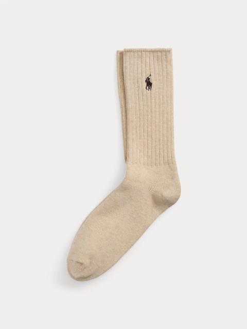 Polo Ralph Lauren Signature Pony Cotton-Blend Crew Socks