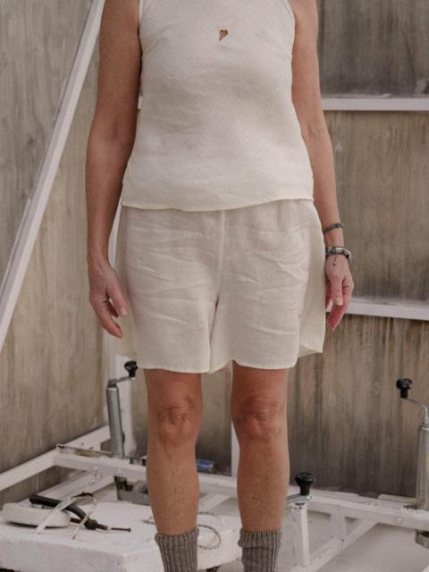 BASERANGE Dydine Tooth Shorts - Fine Linen