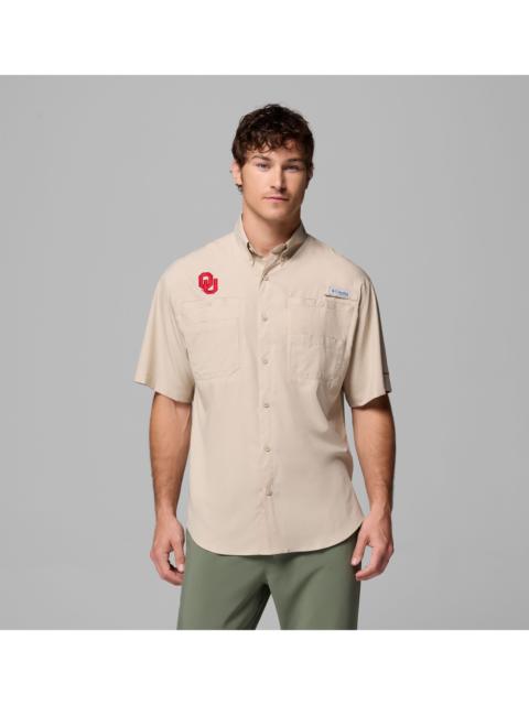 Columbia Men's Collegiate PFG Tamiami Short Sleeve Shirt - Oklahoma