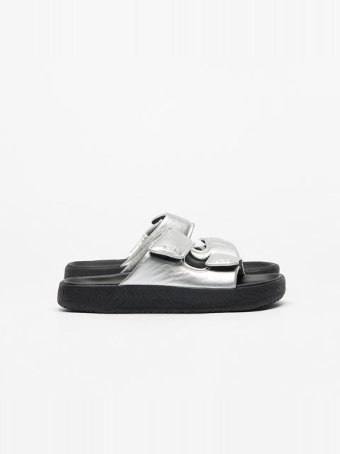 VEJA ETNA BOLD LEATHER SILVER
