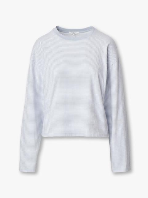 rag & bone Kelly Boxy Striped Long-Sleeve Tee