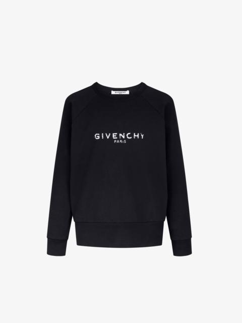 Givenchy Blurred GIVENCHY PARIS sweatshirt