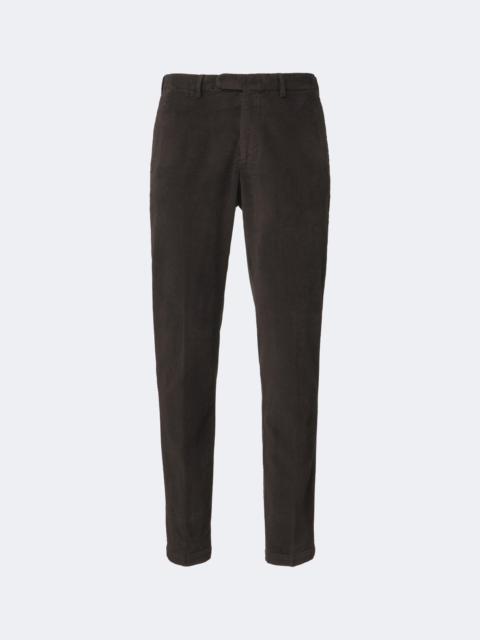 THOM SWEENEY Cotton and silk-blend corduroy chinos