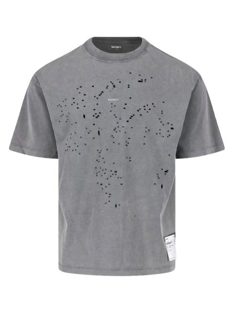 SATISFY Mothtech T-Shirt "Faded Black" 11006 01A01