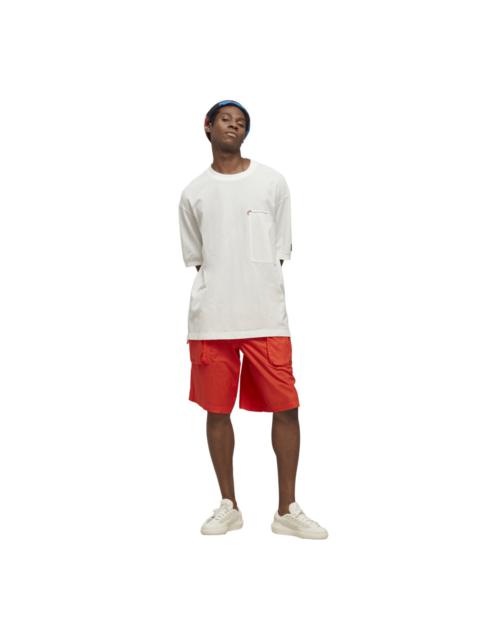 Y-3 Ripstop Shorts in Red