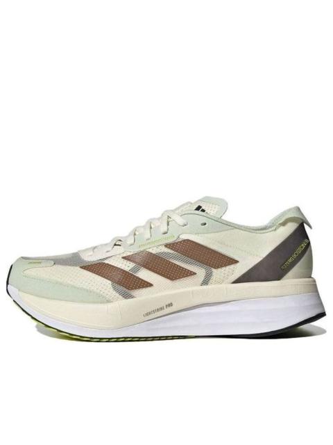 adidas adidas Adizero Boston 11 Shanghai Marathon 'White Green' ID4443