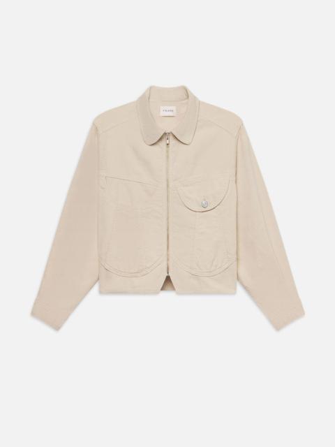 Cord Heart Jacket in Ecru