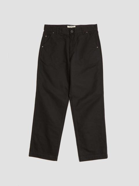 Nigel Cabourn FOB Factory Cotton Duck Work Pant Black