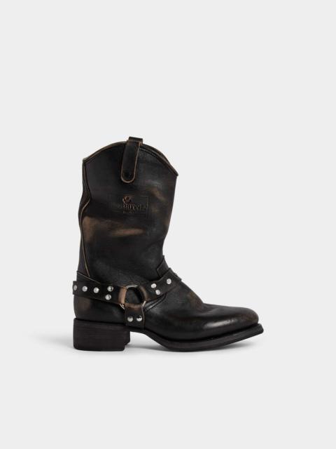 DSQUARED2 HARLEY BIKER BOOTS