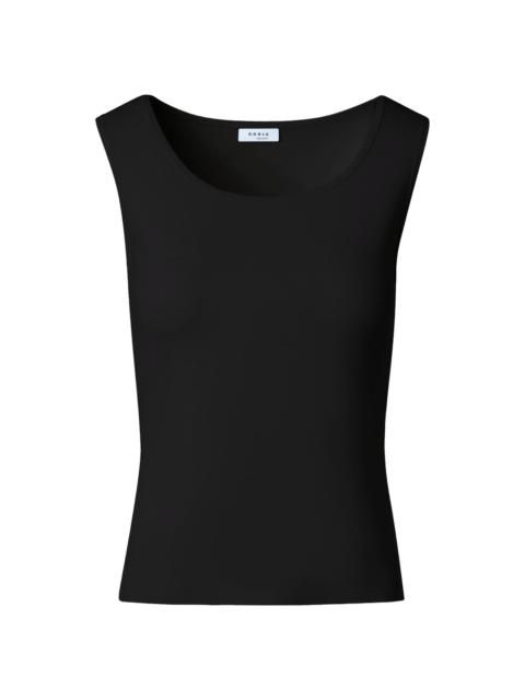 AKRIS Women's Knit Scoopneck Tank - Black