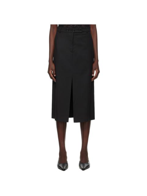 The . Garment Black Pluto Midi Skirt