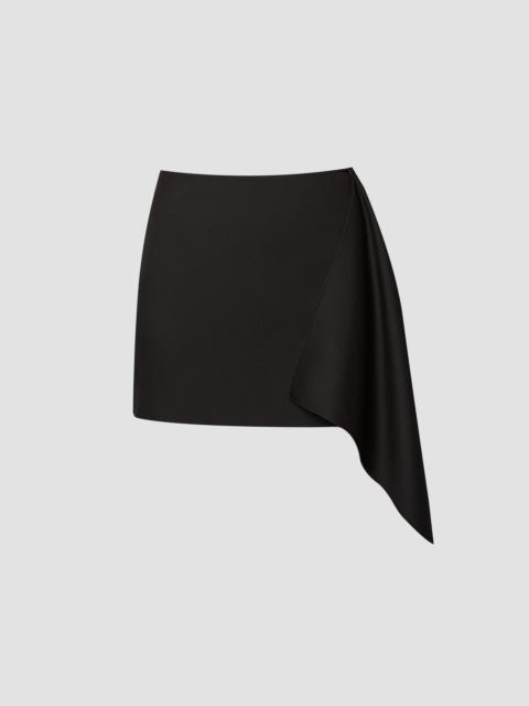 MINI SKIRT WITH DRAPE DETAIL