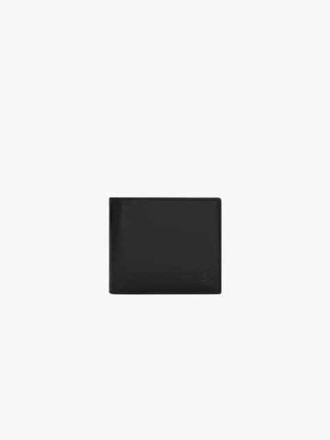 SAINT LAURENT CASSANDRE SHADOW SAINT LAURENT EAST/WEST WALLET IN PATENT LEATHER