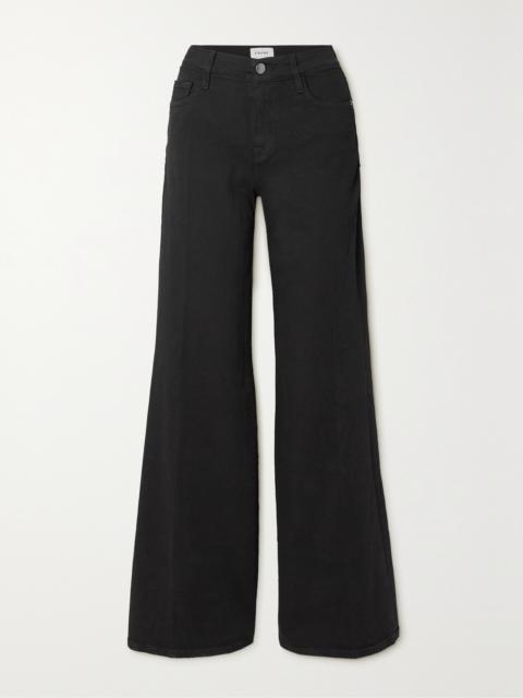 FRAME Le Palazzo High-rise Wide-leg Jeans