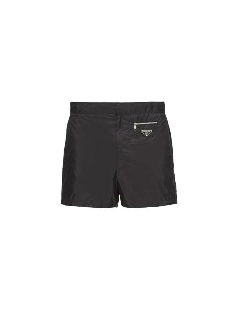 Prada Nylon swim trunks