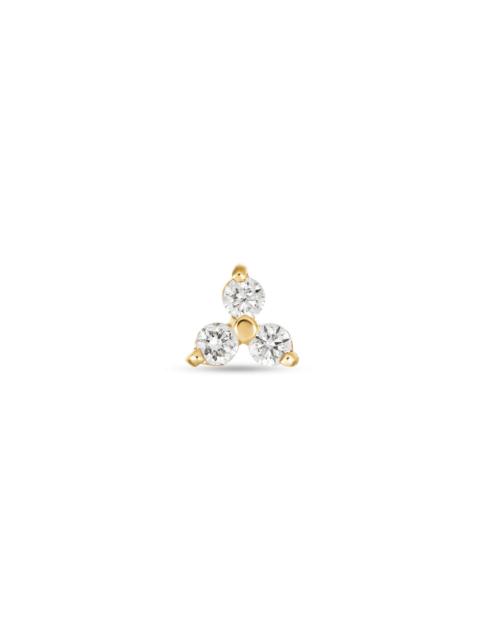 STONE AND STRAND LAB-Created Diamond Trio Push Pin Flat Back