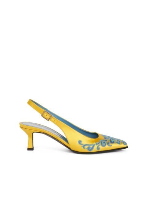 Etro embroidered pumps
